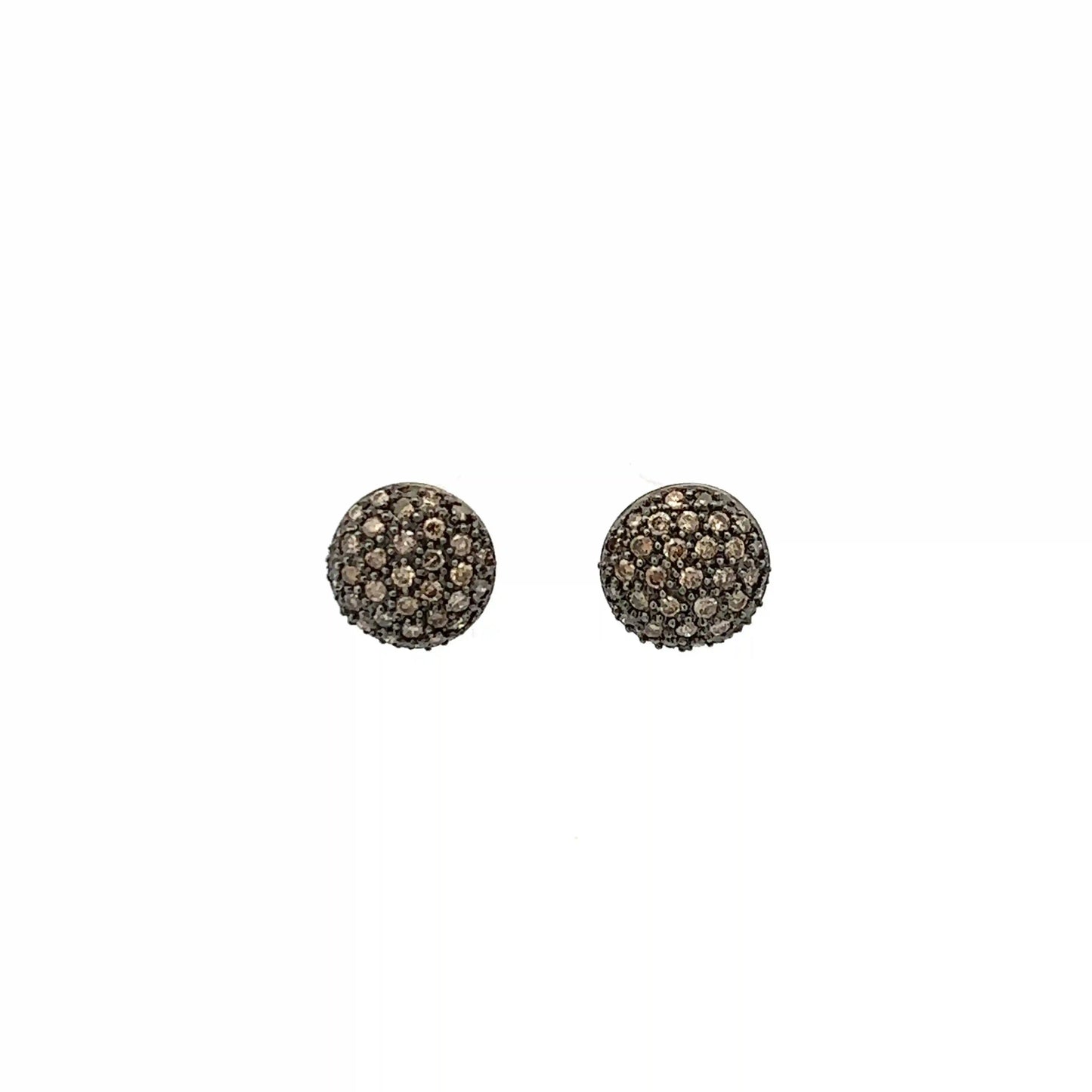 W&H Estate Brown Diamond Earrings