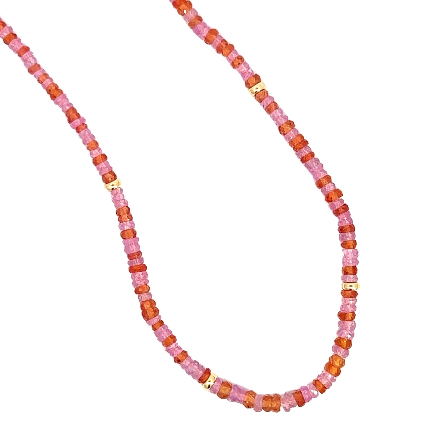 Beaded Sapphire Necklace