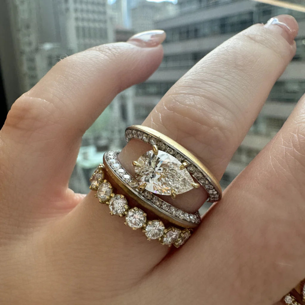 Jade Trau Selma Solitaire Ring