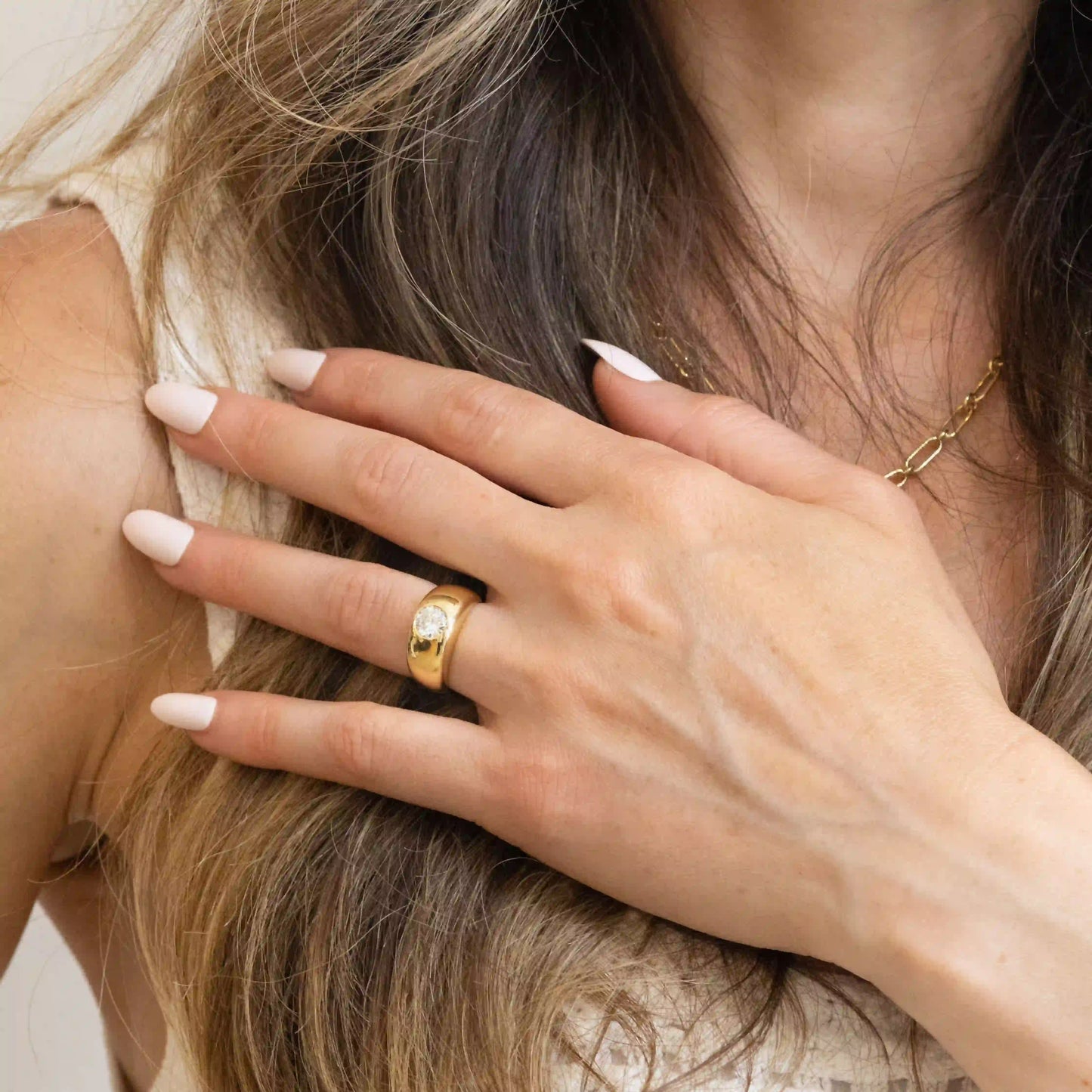 Yellow Gold Engagement Ring