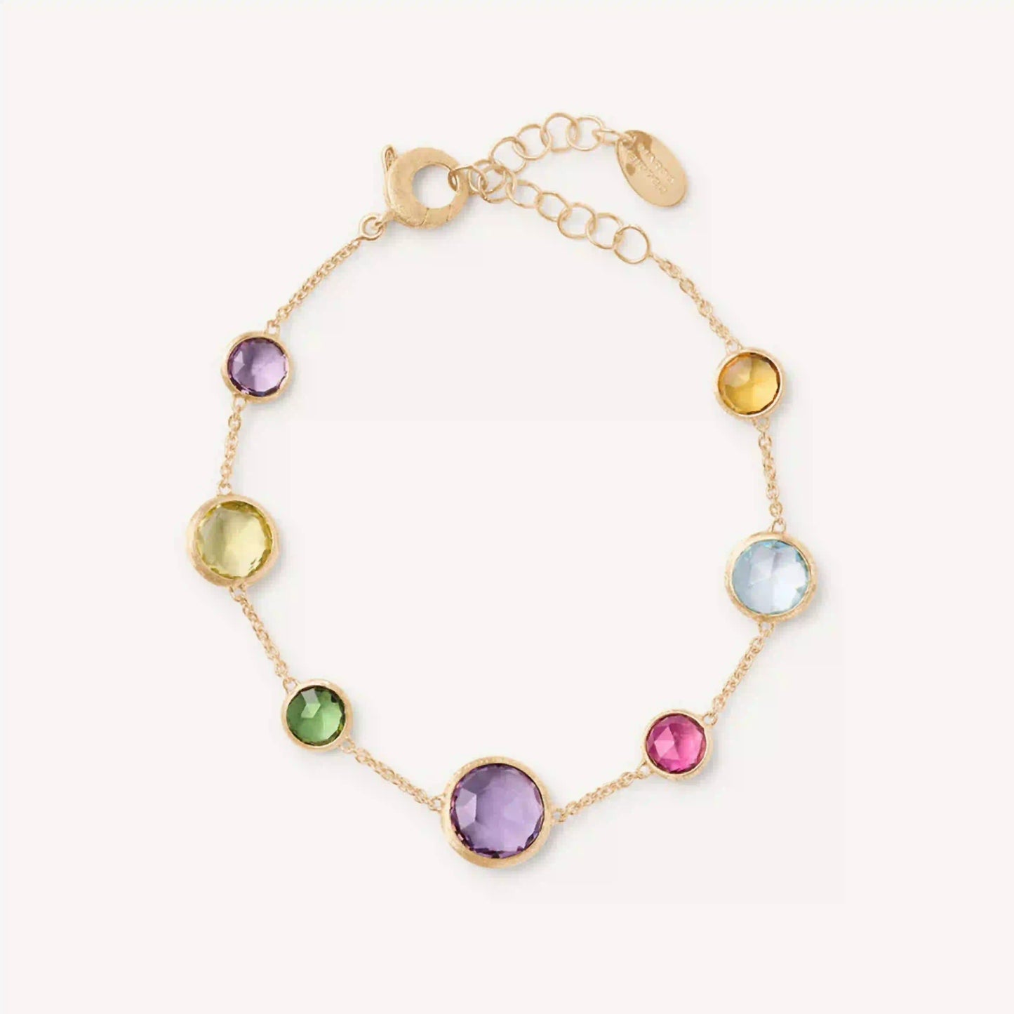 Yellow Gold Gemstone Bracelet