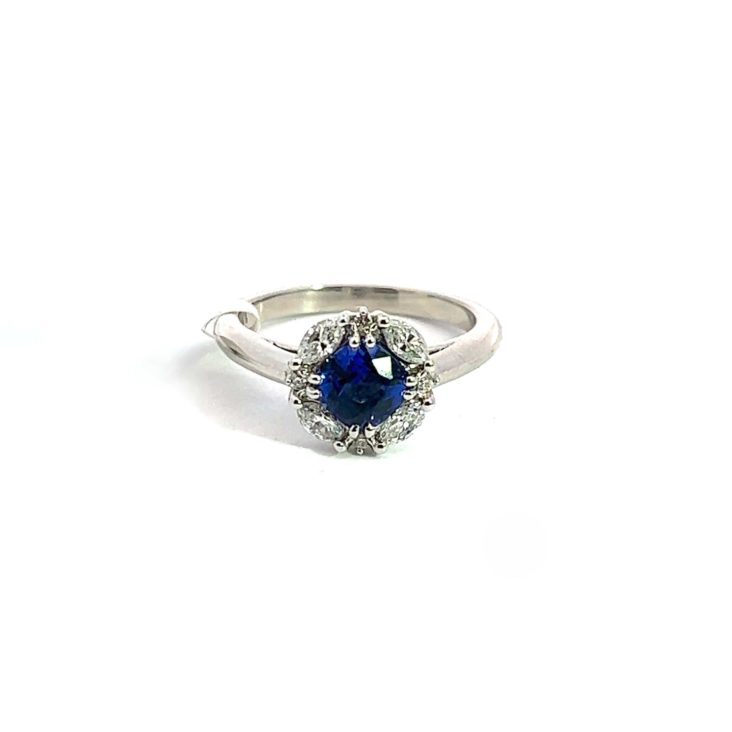 Sapphire & Diamond Ring