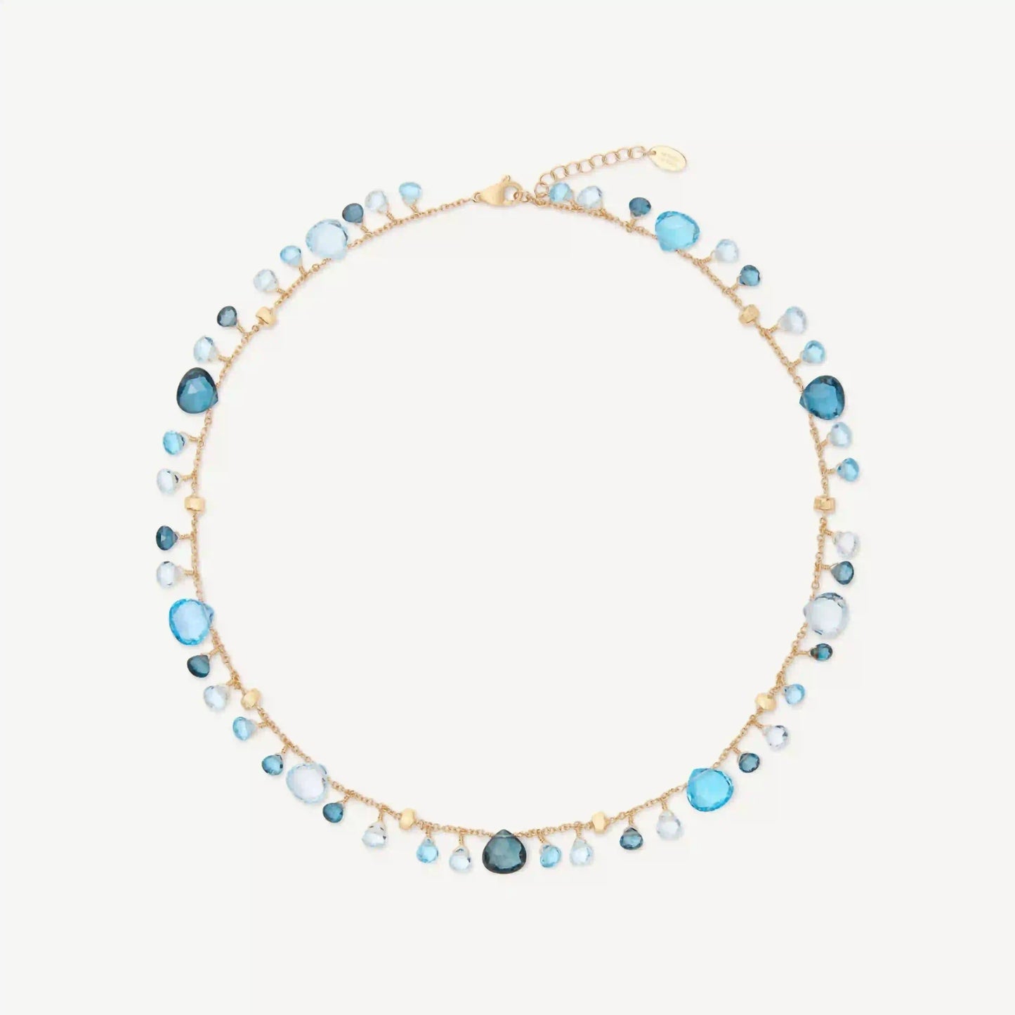 Mixed Topaz Single-Strand Necklace