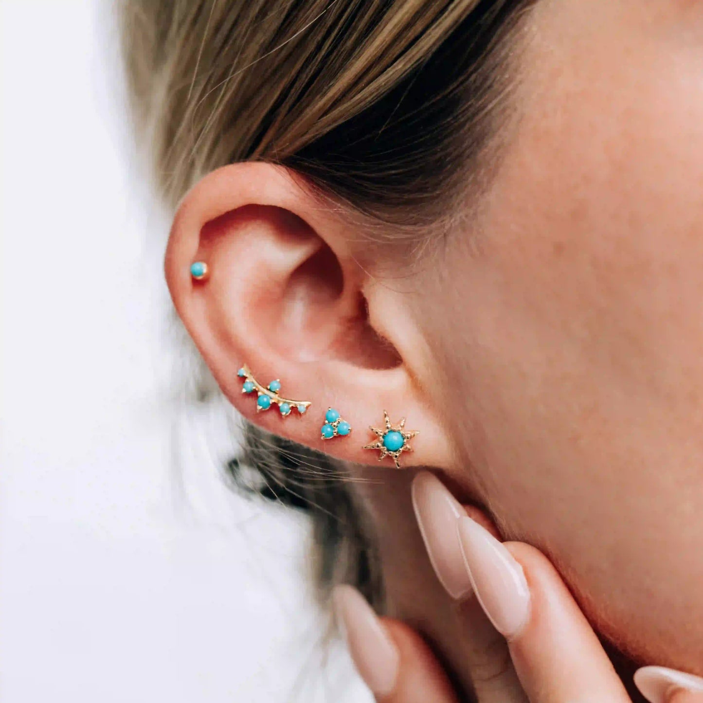 Turquoise Stud Earring