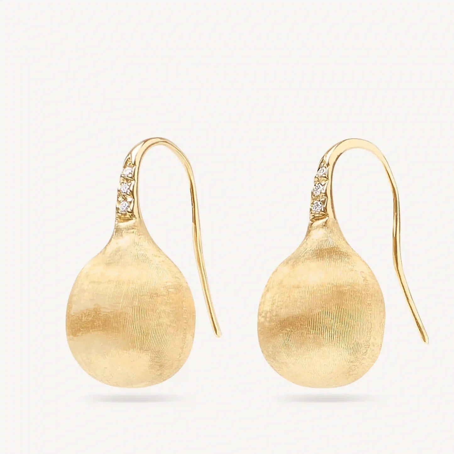 Gold Medium Drop Earrings