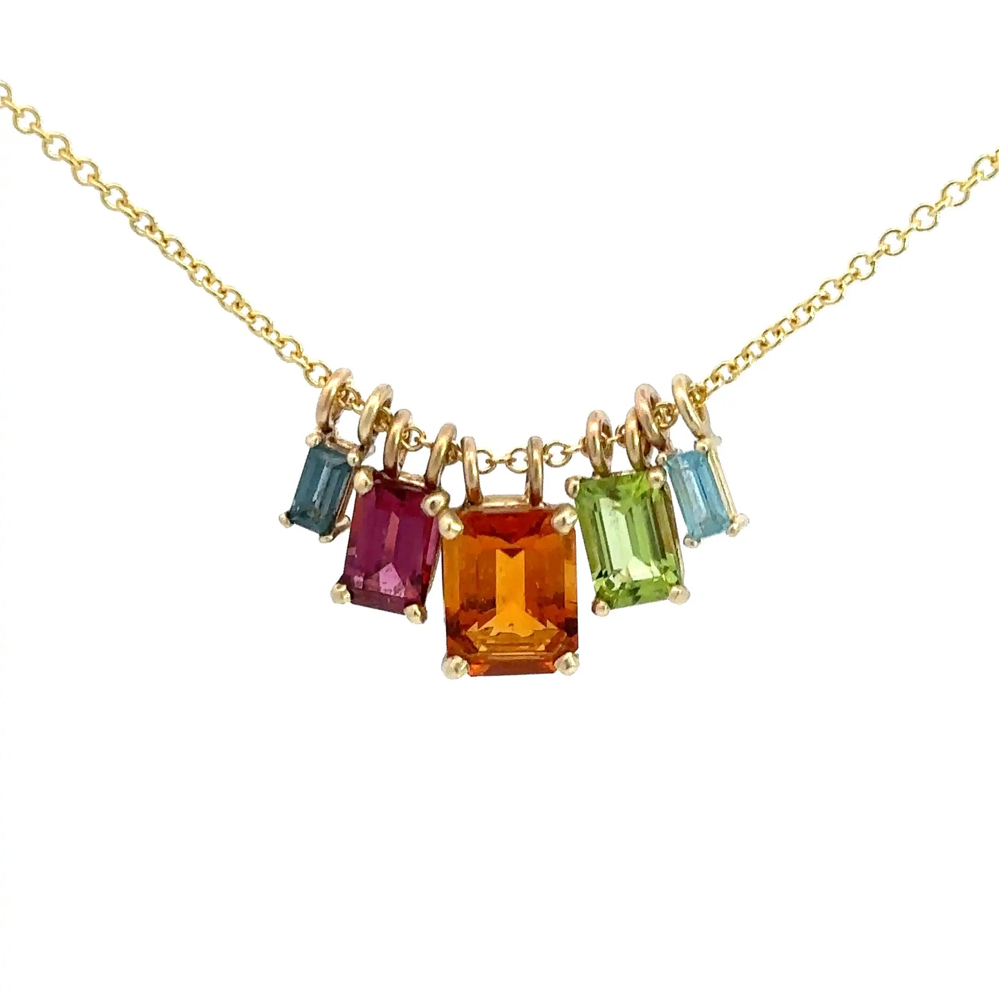 Mixed Gemstone Necklace