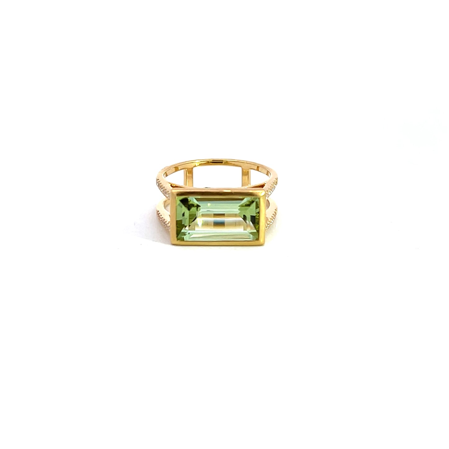 Tourmaline & Diamond Ring