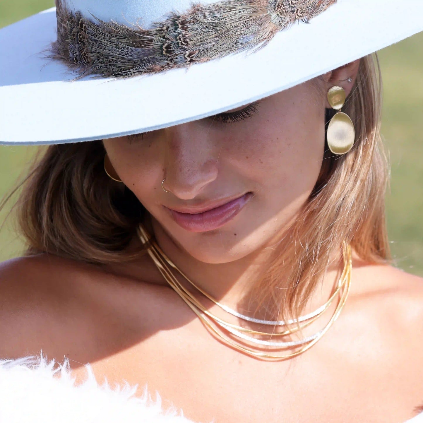 Yellow Gold Twisted Necklace