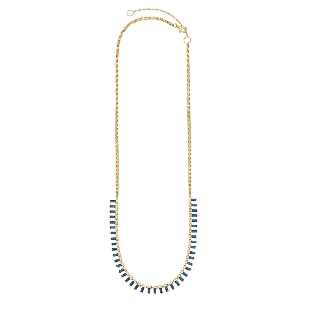 Blue Sapphire Necklace