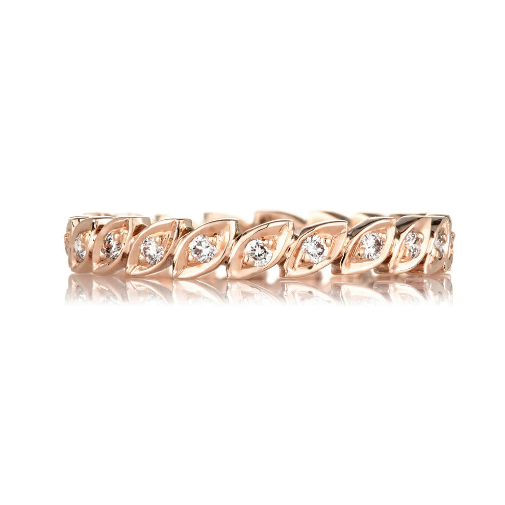 Feuille Diamond Ring