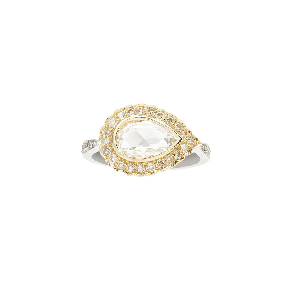 Sethi Couture Victoria White Diamond Ring