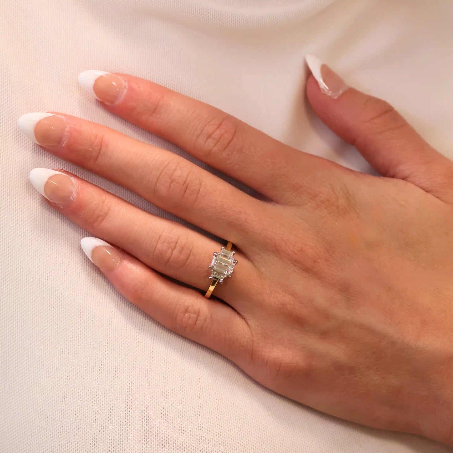 Emerald Cut Engagement Ring