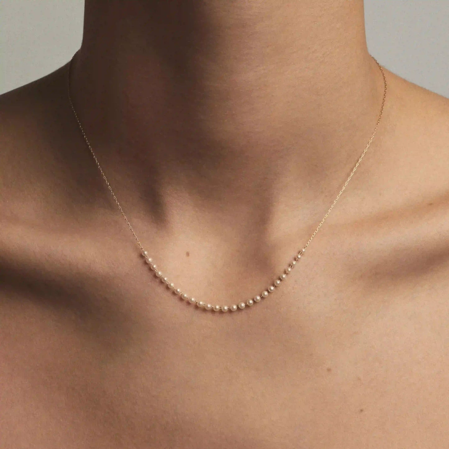 Baby Akoya Pearl Necklace