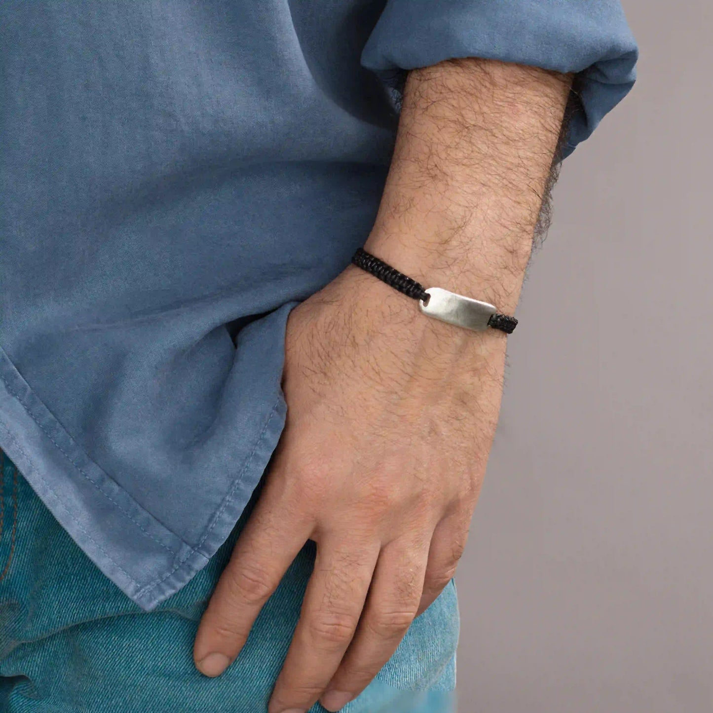 Sterling Silver ID Bracelet