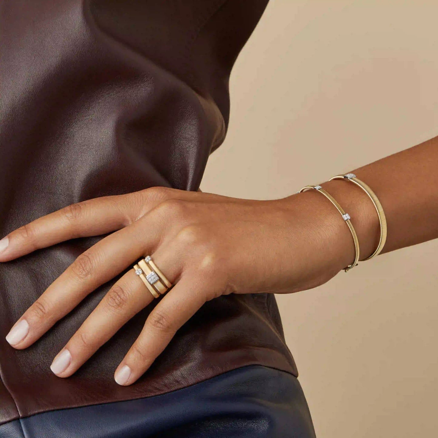 Gold and Diamond Bracelet