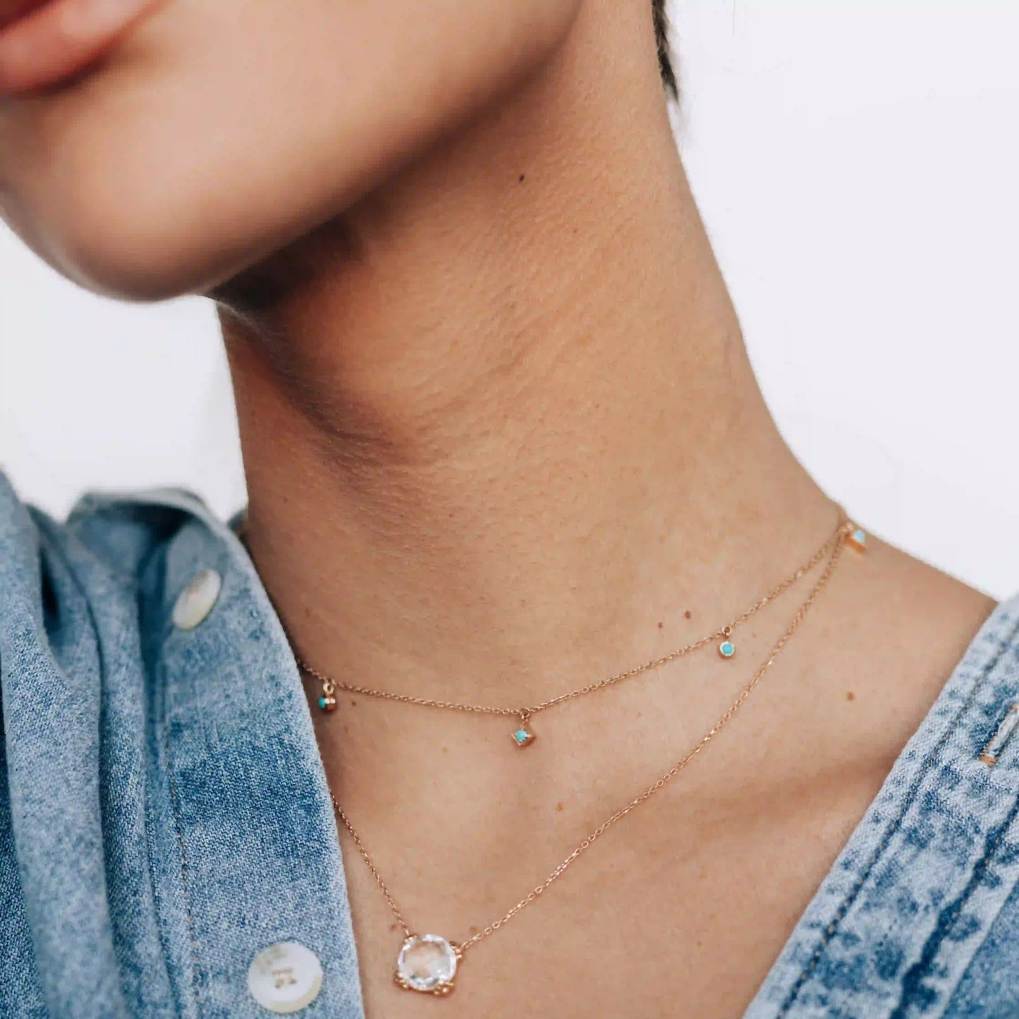 Geometric Crew Necklace
