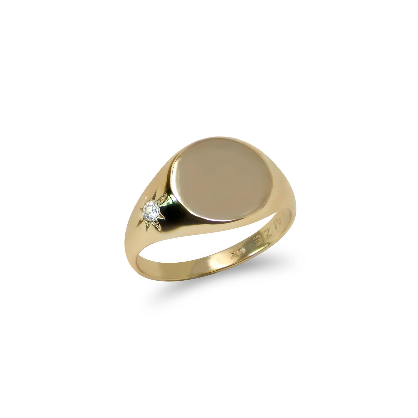 Engravable Signet Ring