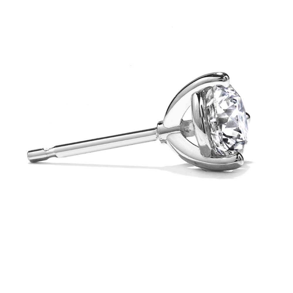 Hearts on Fire Three-Prong Stud Earrings