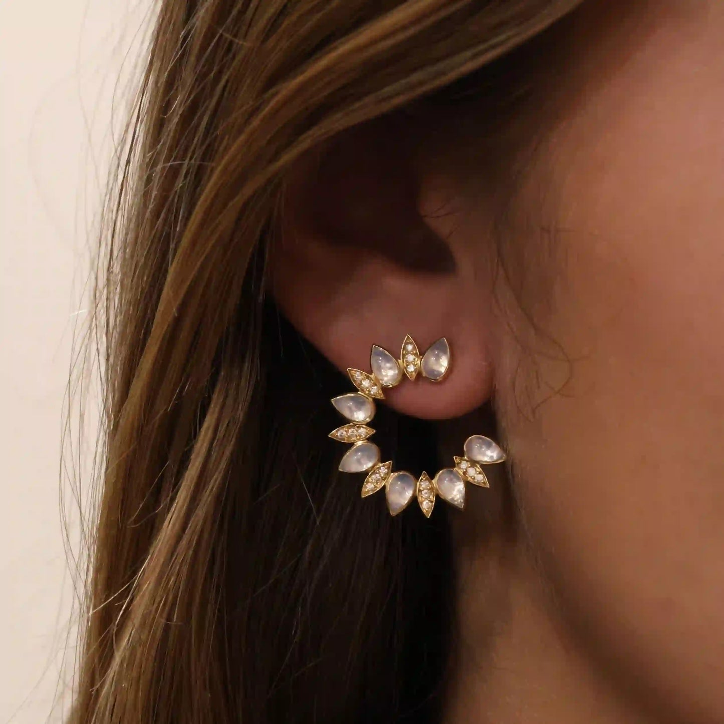 Syna Crescent Earrings