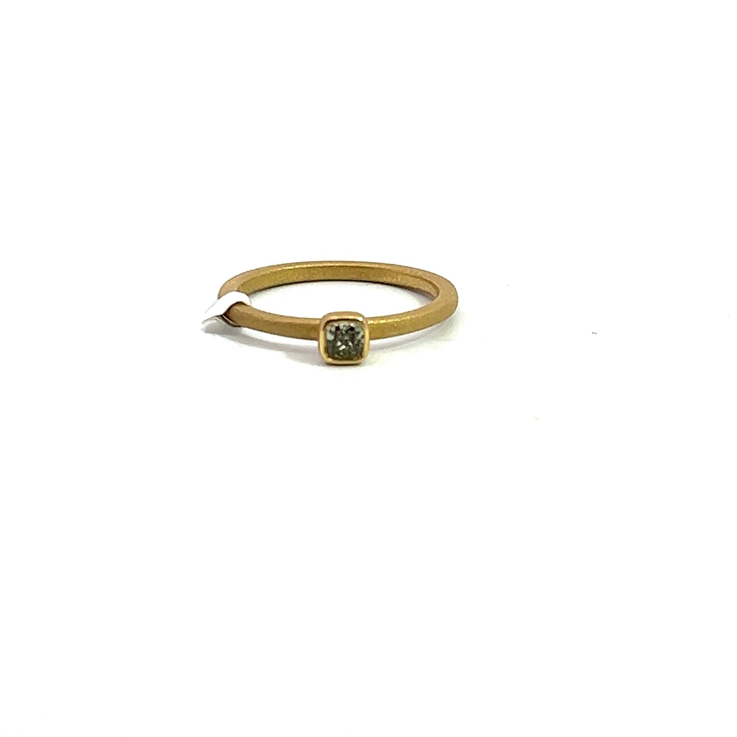 Green Diamond Ring