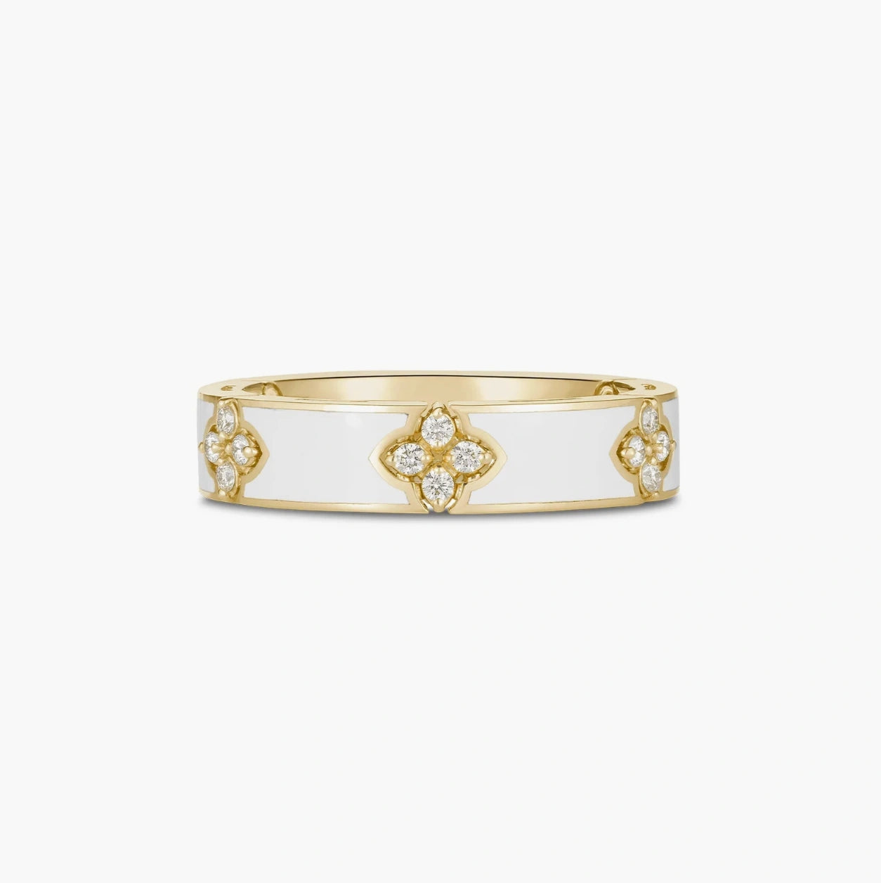 Diamond & Enamel Ring