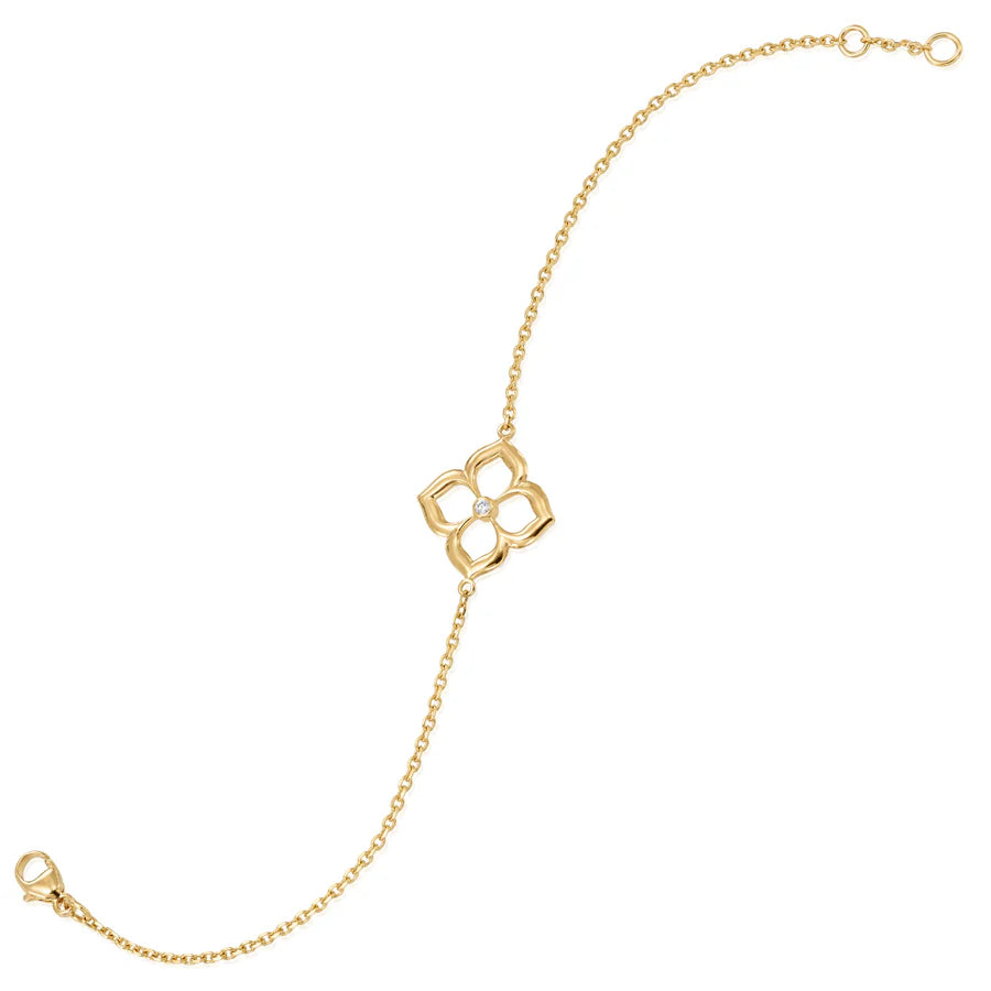 Gumuchian Gold & Diamond Lotus Fleur Bracelet