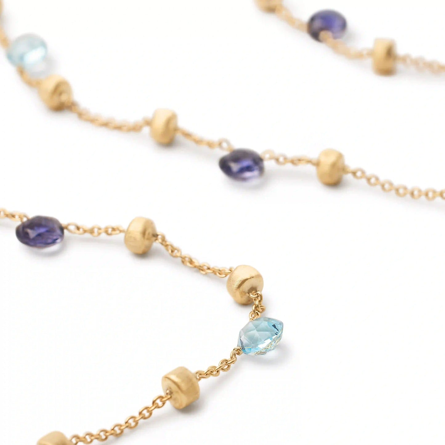 Iolite & Topaz Necklace