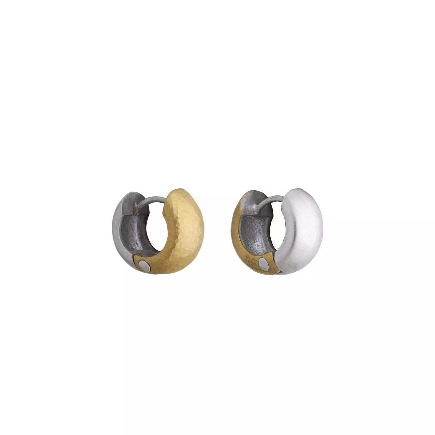 Gold and Silver Chunky Huggies