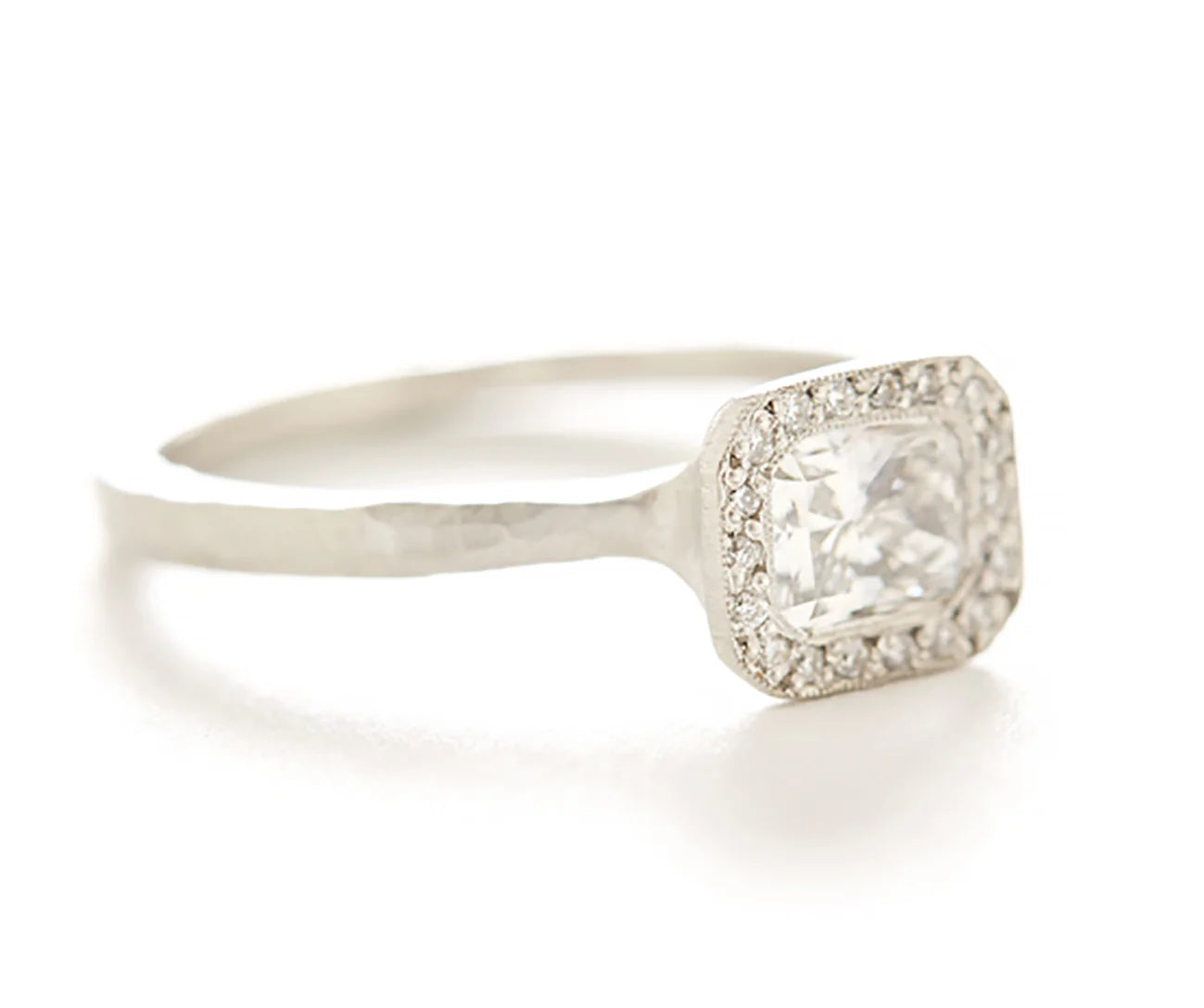 Jennifer Dawes Radiance Diamond Halo Ring