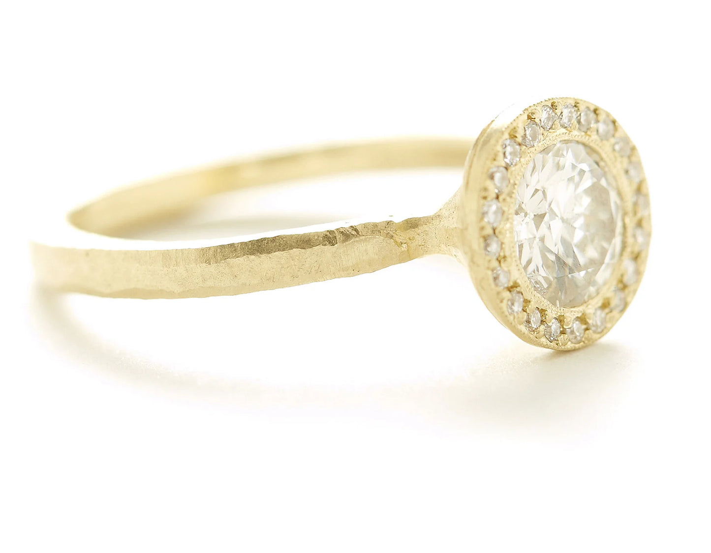 Jennifer Dawes The Haloed Round Diamond Ring