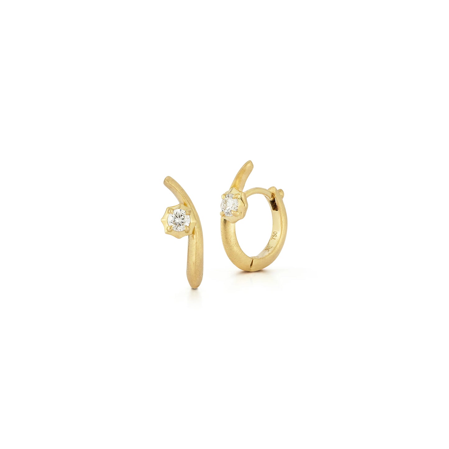 Gold Sophisticate Curve Huggies