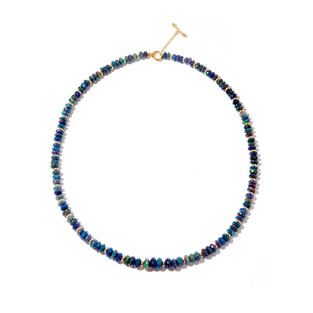 Opal Bead Necklace