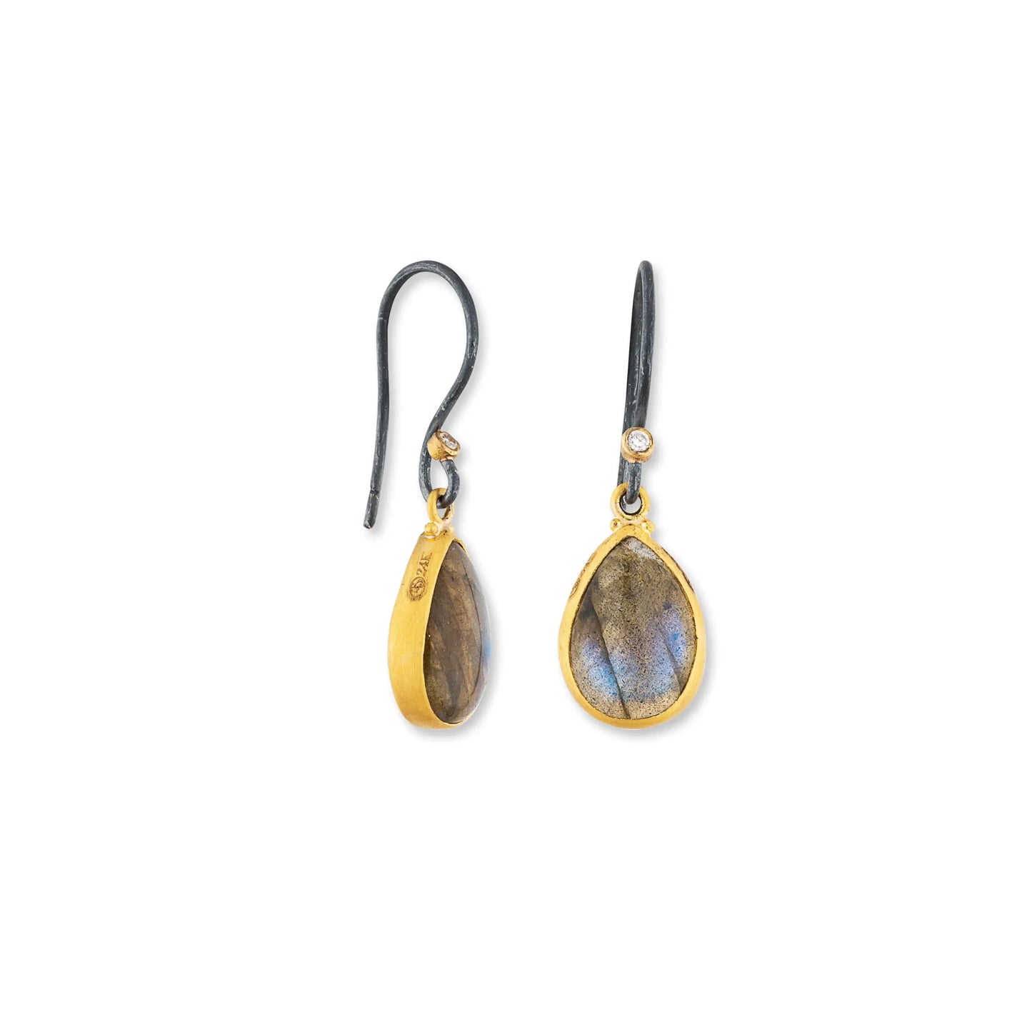 Labradorite Earrings