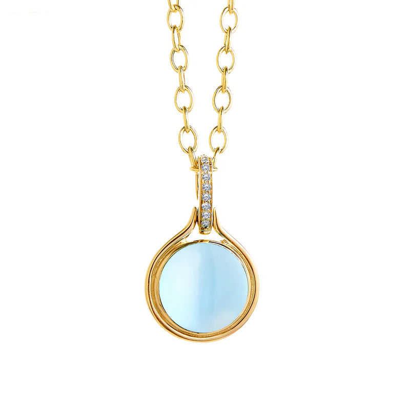 Blue Topaz Necklace