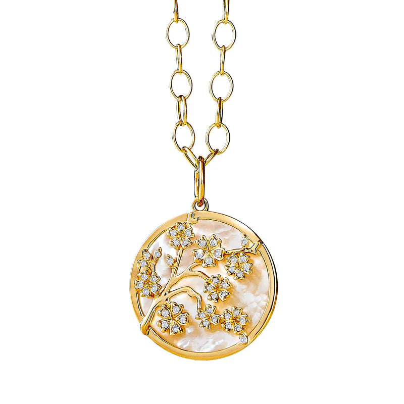 Flower Branch Pendant