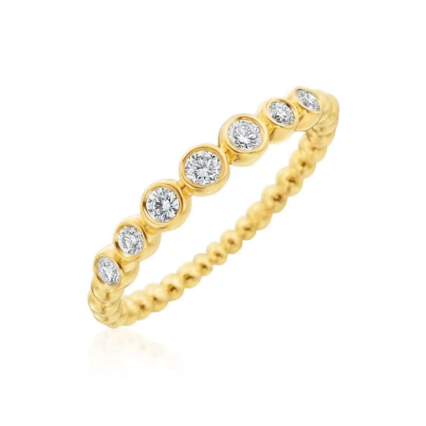 Gumuchian Nutmeg 7 Diamond Ring