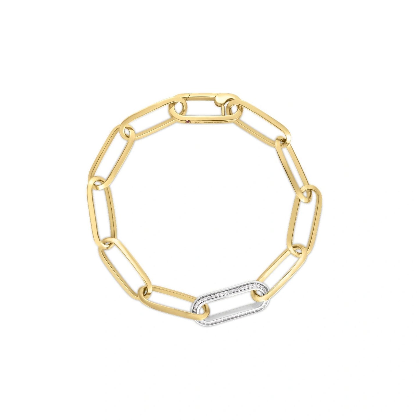 Paperclip Link Bracelet