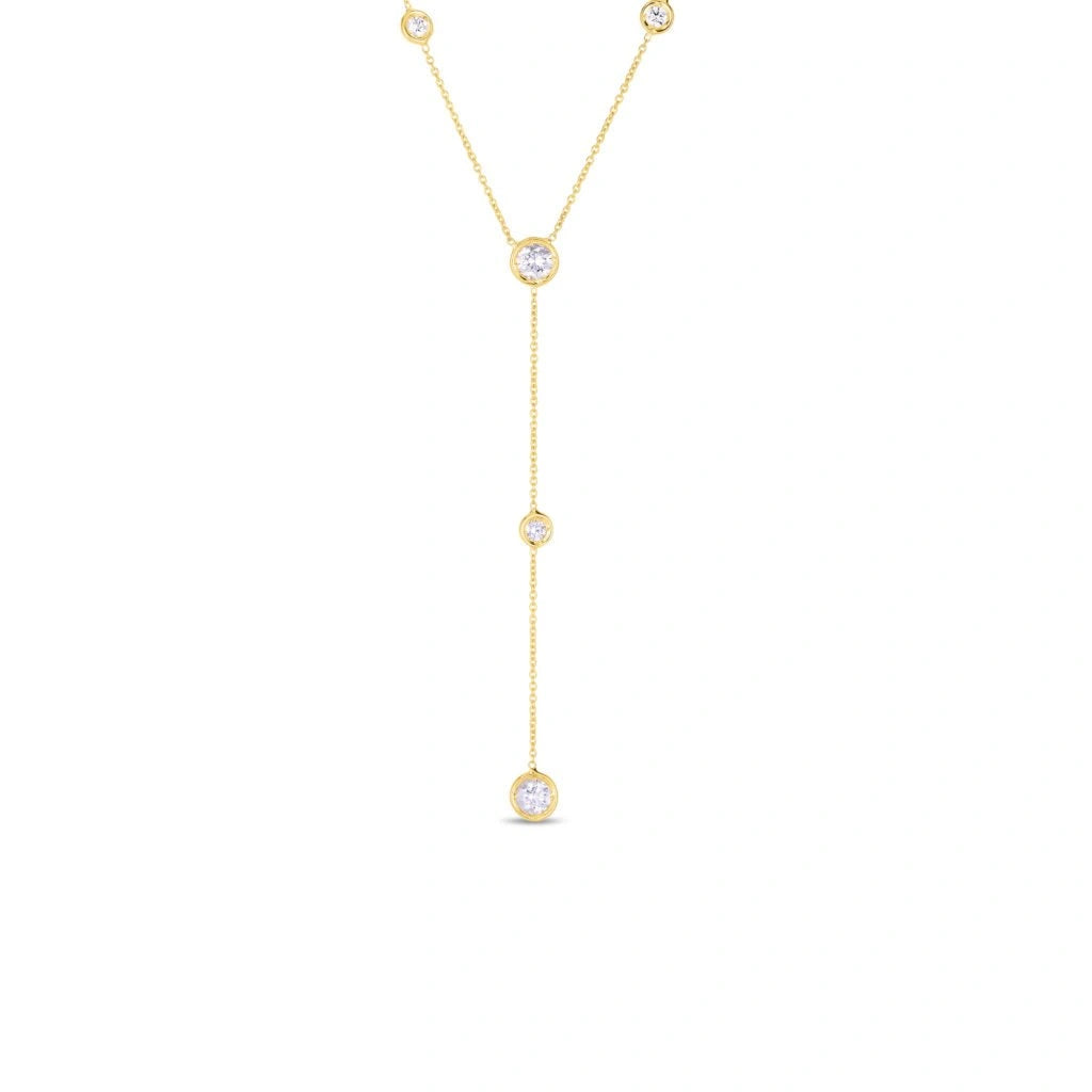 Diamond Station Necklace