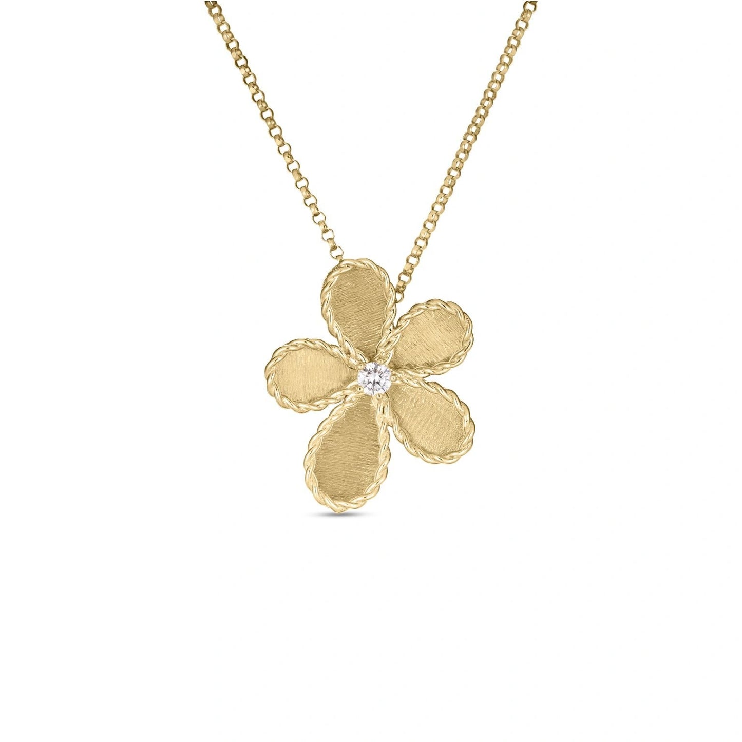Gold Flower Necklace