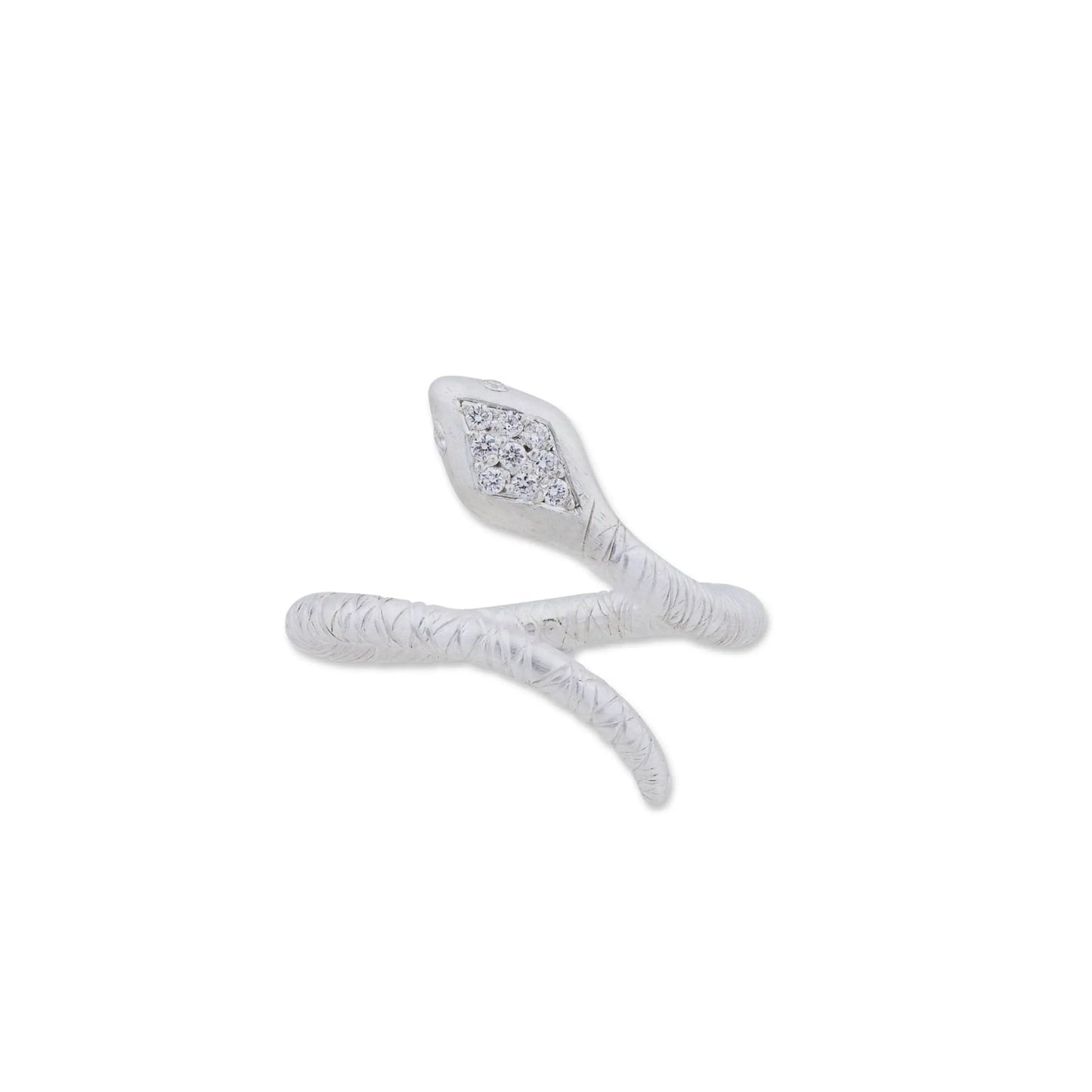 Silver Snake Ring