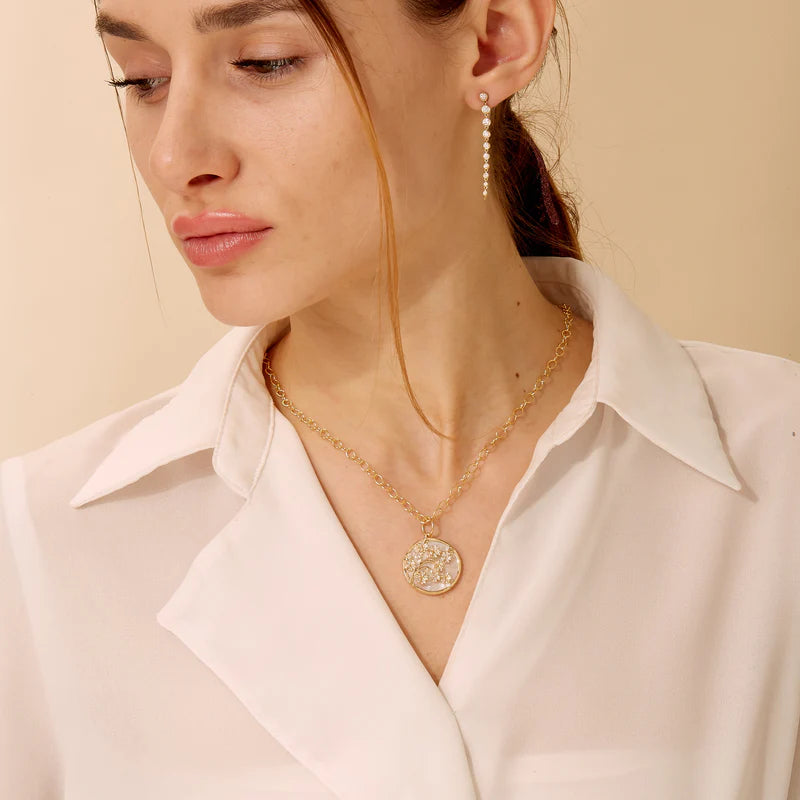 Flower Branch Pendant