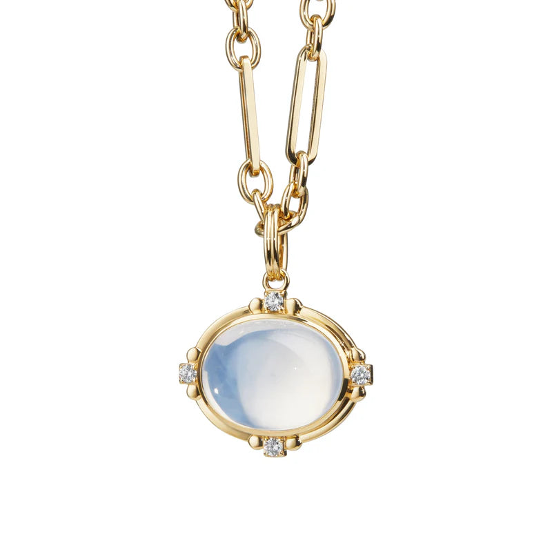 Mogul Moon Quartz Pendant