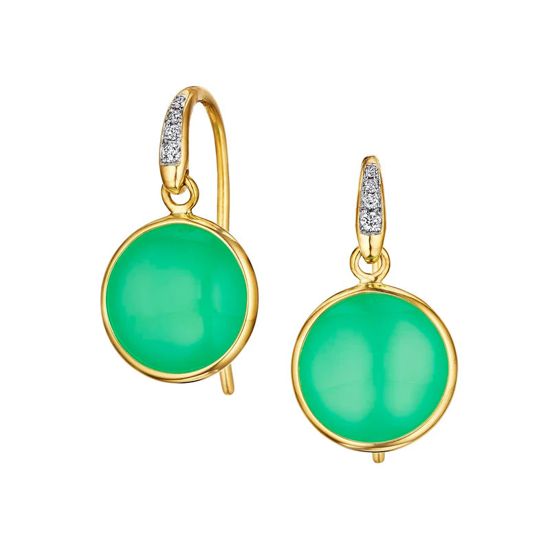 Chrysoprase Earrings