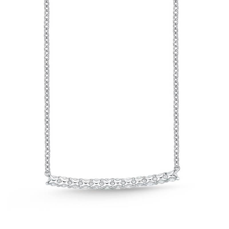 Diamond Bar Necklace