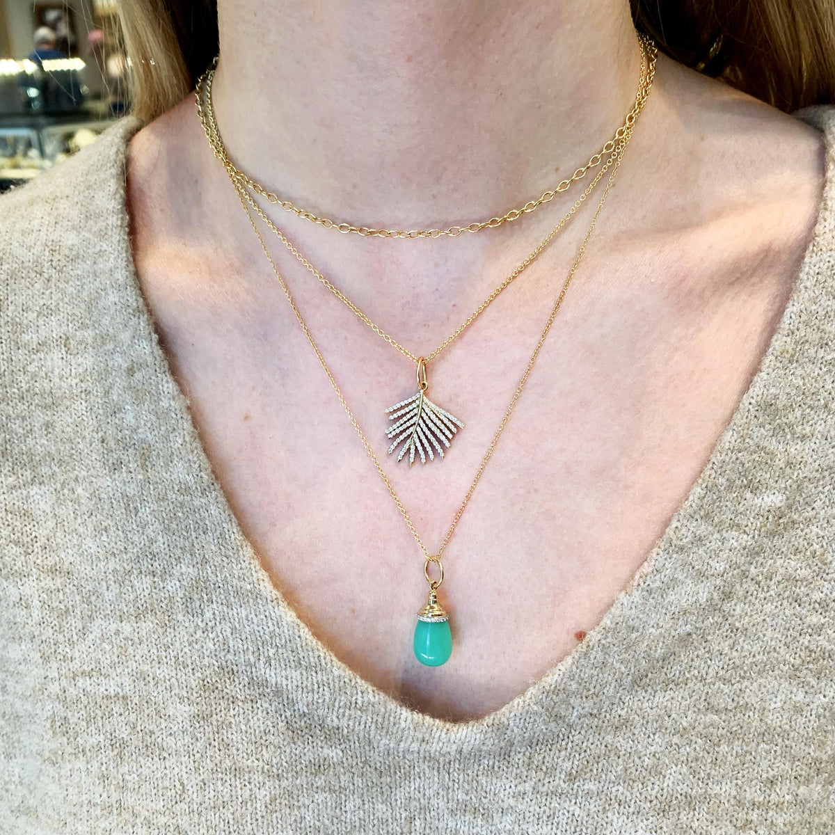 Mogul Drop Necklace