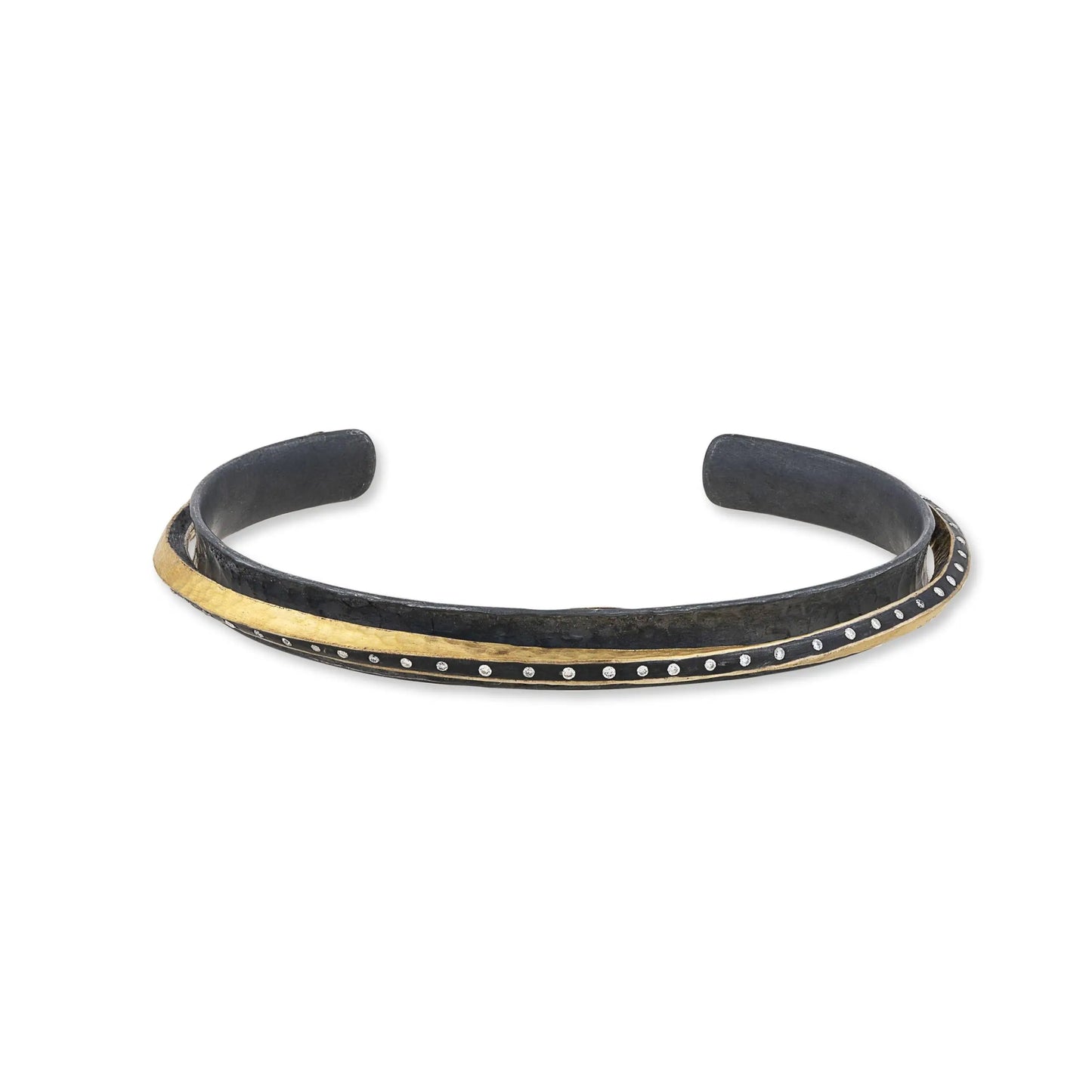 Gold and SIlver Twist Cuff
