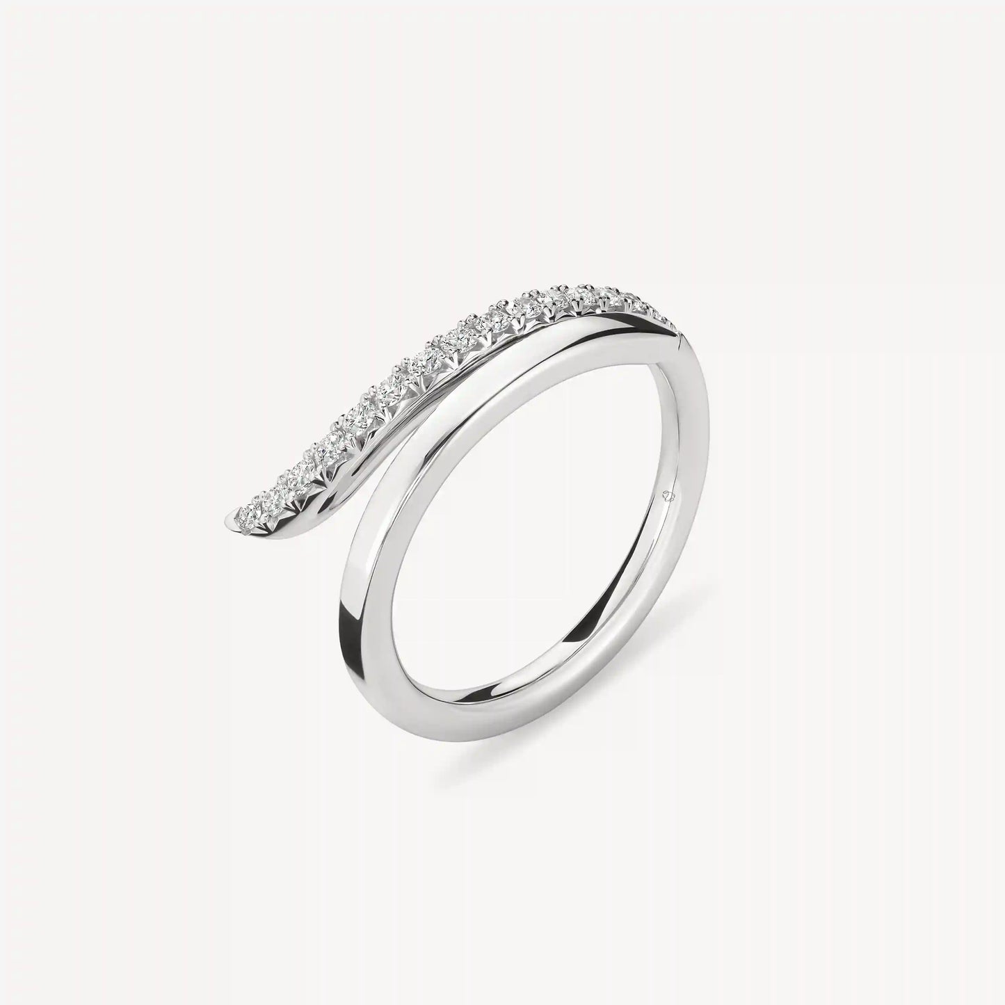 French Cut Pavé Diamond Ring