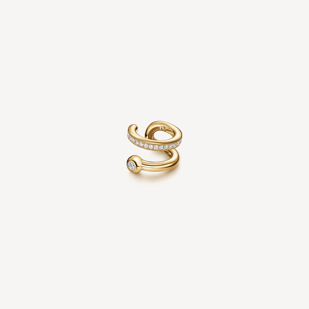 Yellow Gold Dream Ear Cuff