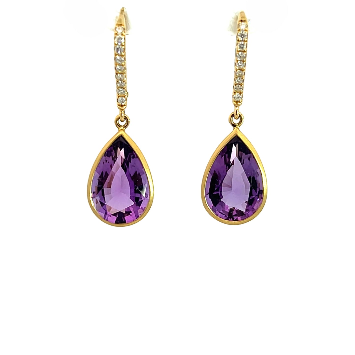 Amethyst Dangle Earrings