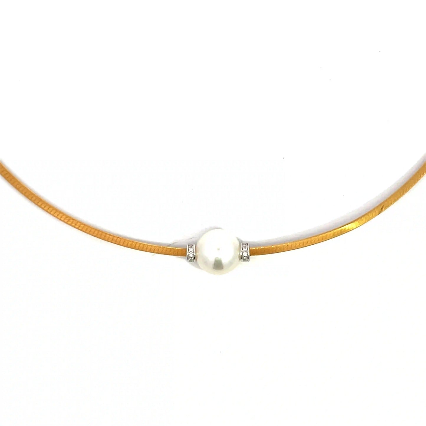 Diamond & Pearl Necklace